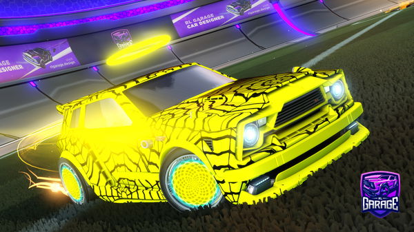 A Rocket League car design from musabahmed7