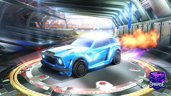 A Rocket League car design from nahuel_guzman13