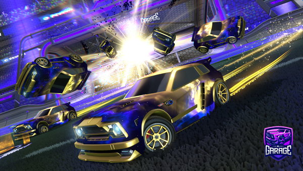 A Rocket League car design from vogeltom