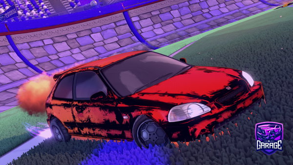 A Rocket League car design from Tom19_