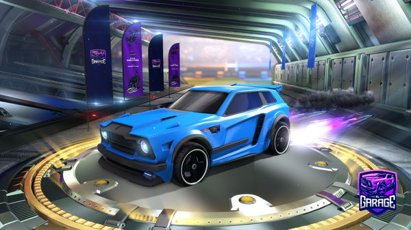 A Rocket League car design from Dxgital