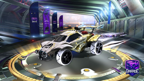 A Rocket League car design from MacMD