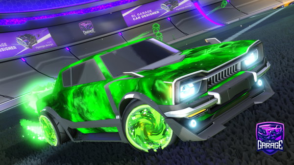 A Rocket League car design from IlVIBanana