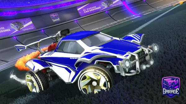 A Rocket League car design from babnana