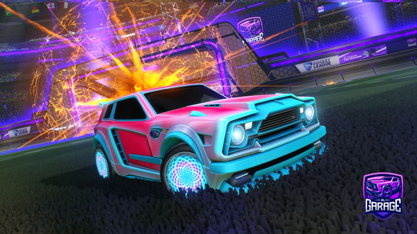 A Rocket League car design from JonnienMorri