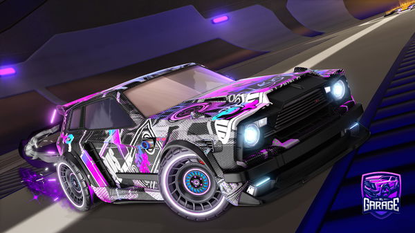 A Rocket League car design from FullWarrior