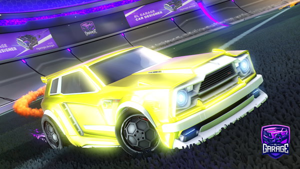 A Rocket League car design from Der_Fabi0