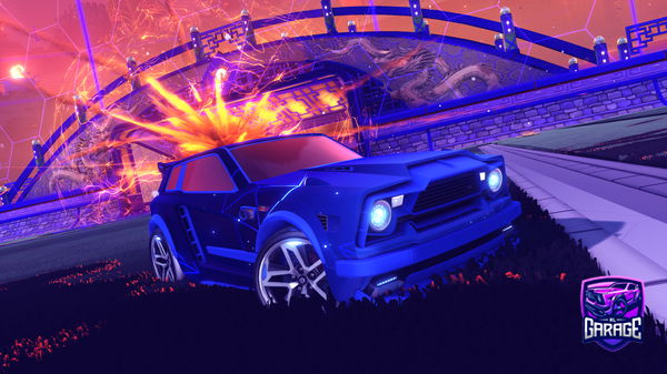 A Rocket League car design from luketawesome