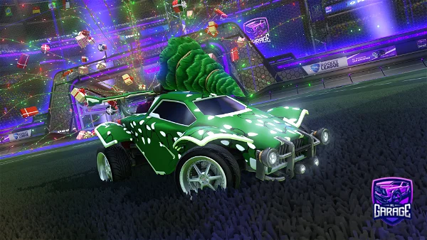 A Rocket League car design from Wolfisty