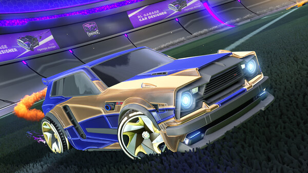 A Rocket League car design from IIBob
