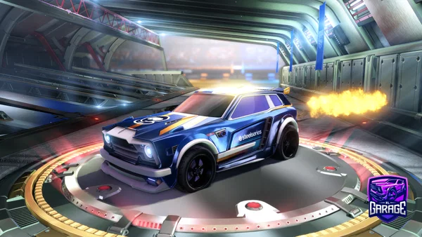 A Rocket League car design from Elieler