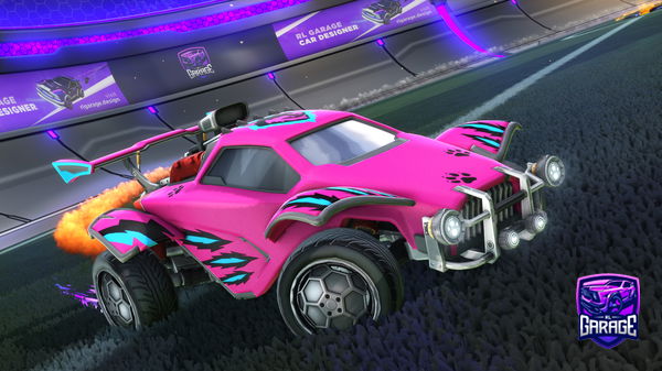 A Rocket League car design from M_0_HHH