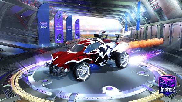A Rocket League car design from Xendermenz_PC
