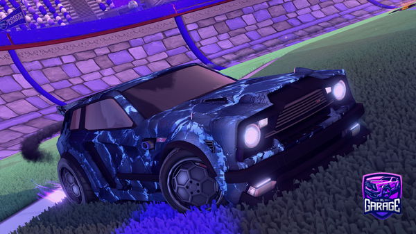 A Rocket League car design from Dennii