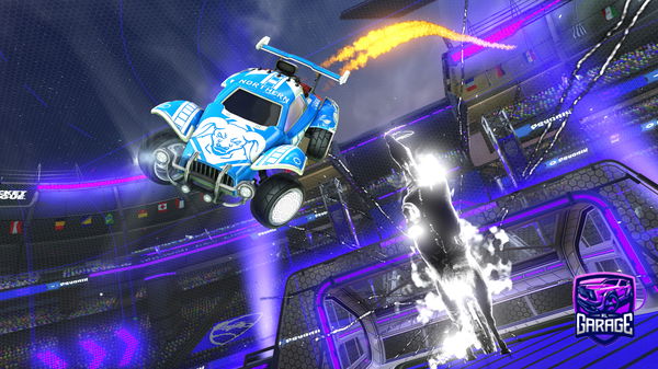 A Rocket League car design from rl_galaxy