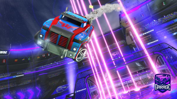 A Rocket League car design from grandmaon30fps