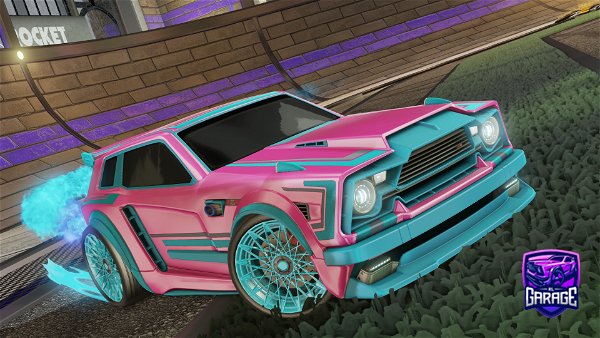 A Rocket League car design from Seriousbaked