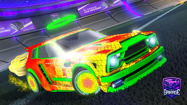 A Rocket League car design from -Pro10s08-