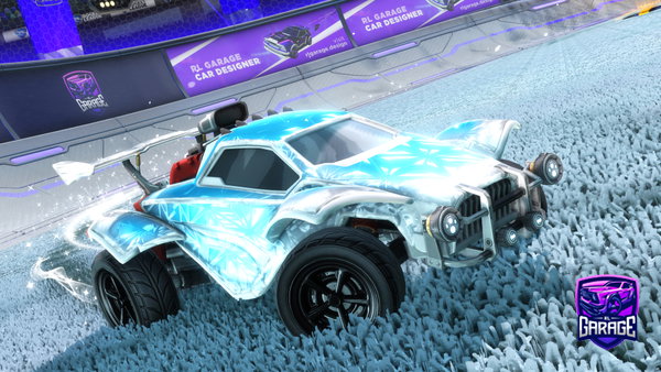 A Rocket League car design from Tub617