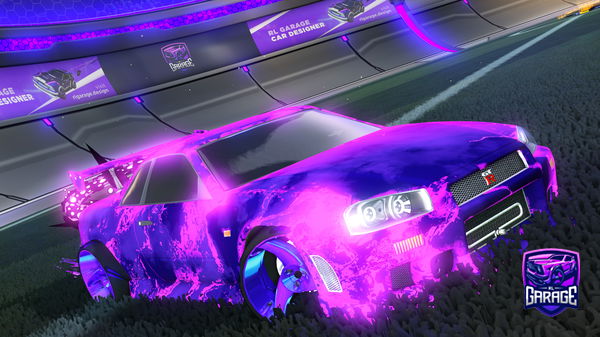 A Rocket League car design from Xansed