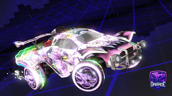 A Rocket League car design from Raiyu