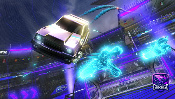 A Rocket League car design from Marty1647_