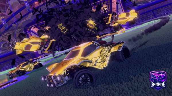 A Rocket League car design from raijinrl