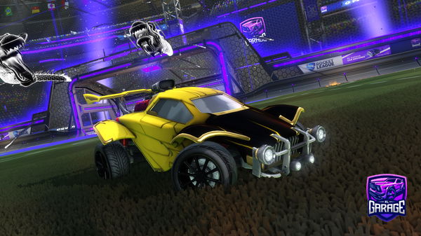 A Rocket League car design from Mrcarr2007