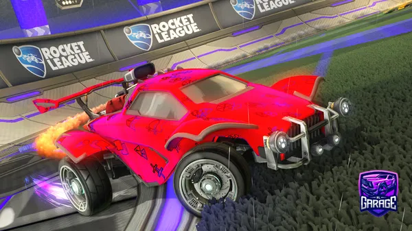 A Rocket League car design from amongusdog