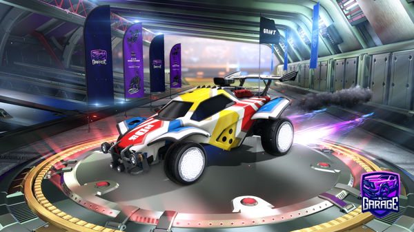 A Rocket League car design from 2200xxxx