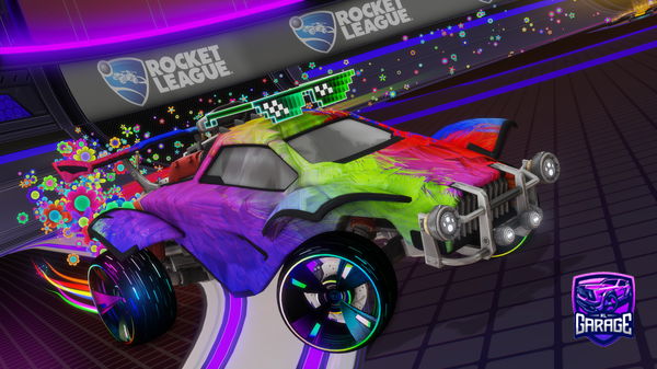 A Rocket League car design from eviatar3469