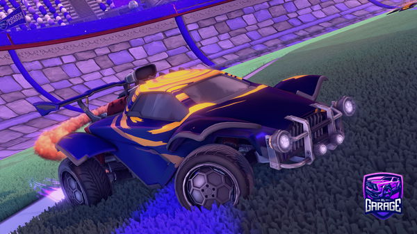 A Rocket League car design from Mxrpan