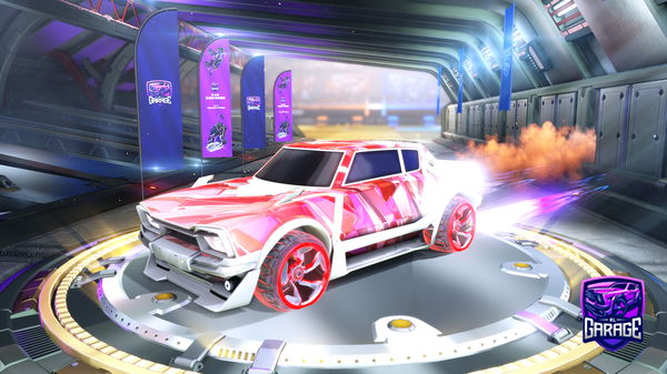 A Rocket League car design from EXALTERGG