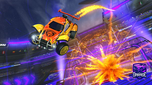 A Rocket League car design from Uchiha_shadow000