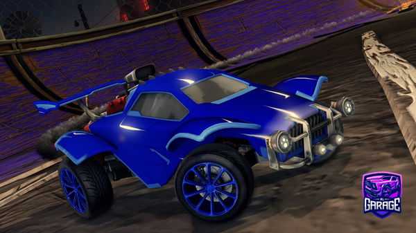 A Rocket League car design from Baseballer13300