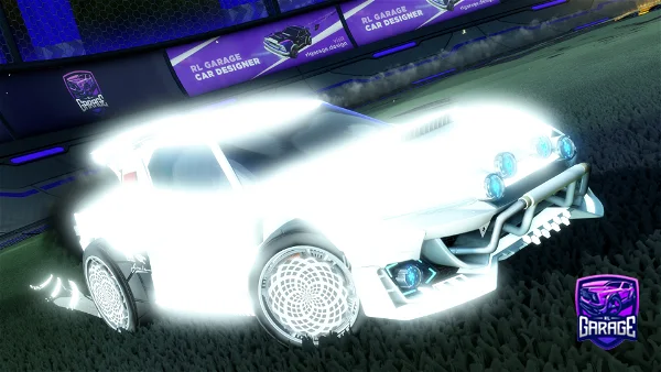 A Rocket League car design from dophamineded