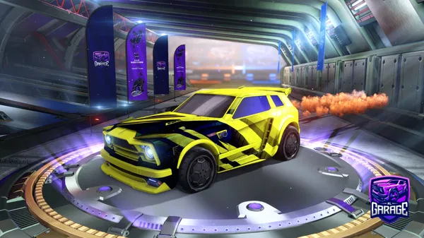 A Rocket League car design from Hysterikill