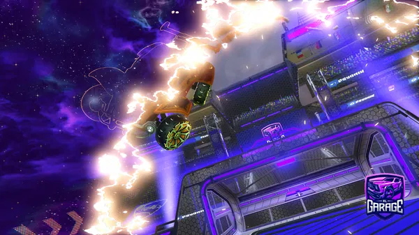 A Rocket League car design from Ailtrhassandiemen