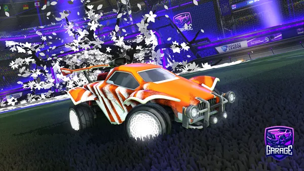 A Rocket League car design from mcflip21