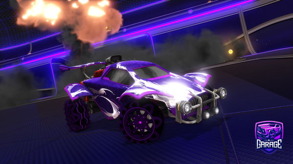 A Rocket League car design from ChappyDaBoi3