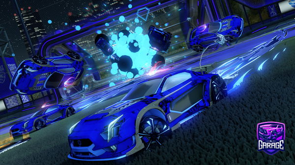 A Rocket League car design from MinoruTsubasa