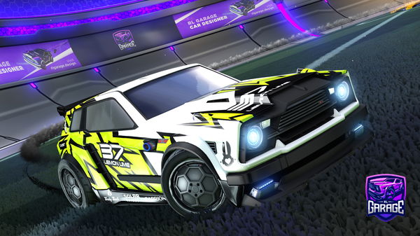 A Rocket League car design from salty0egg