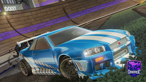 A Rocket League car design from Weshar