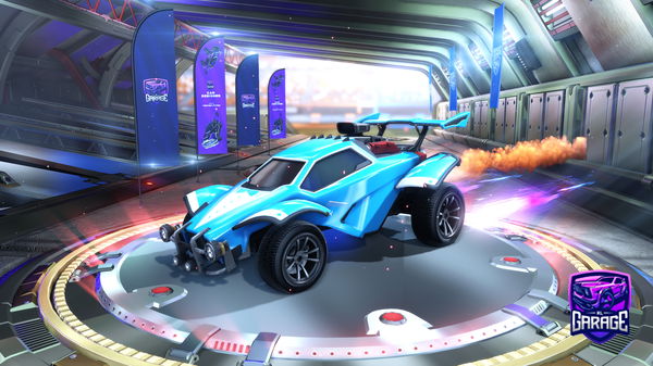 A Rocket League car design from INFCosmic