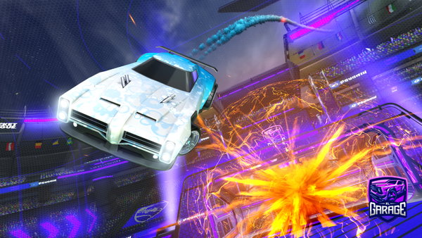 A Rocket League car design from ben212212121