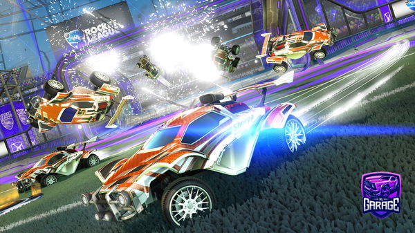 A Rocket League car design from Niitsujj