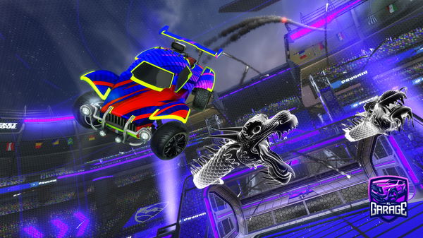 A Rocket League car design from G_Tilin