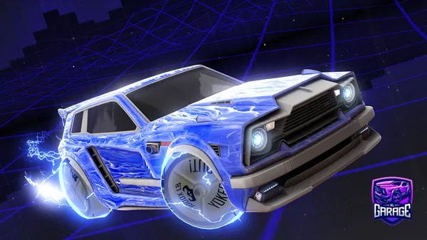 A Rocket League car design from NeonBanana7