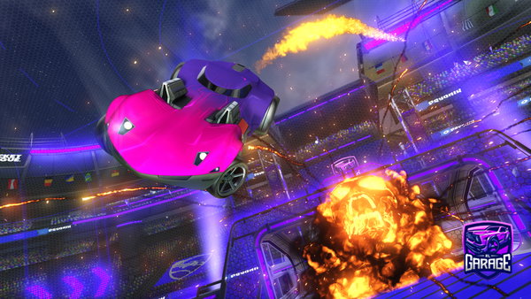 A Rocket League car design from Coco4
