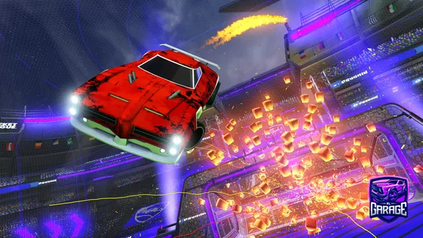 A Rocket League car design from Me_Popcorn